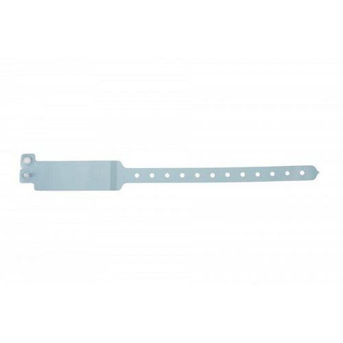 Bracelet hôpital avec étiquette adulte - lot de 100 - Sogedex