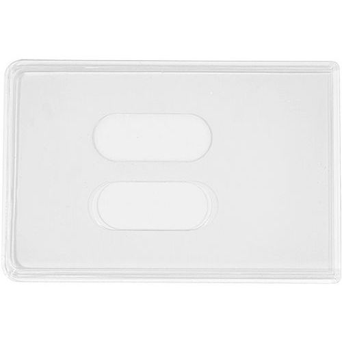 Etui-carte PVC pour 2 cartes - Paquet de 100 - Sogedex