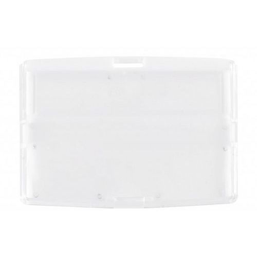 Porte badge à fermeture clipsable dorsale - Paquet de 100 - Sogedex