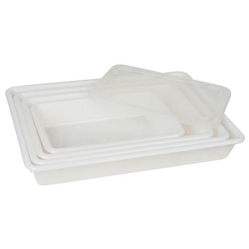 Bac alimentaire rectangulaire plat - Longueur 350 mm à 540 mm - 3 à 10 L - Matfer