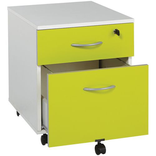 Caisson mobile 2 et 3 tiroirs - Manutan