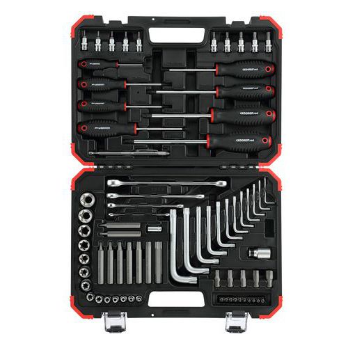 Composition d'outils 75 pièces R68003075 - GedoreRed