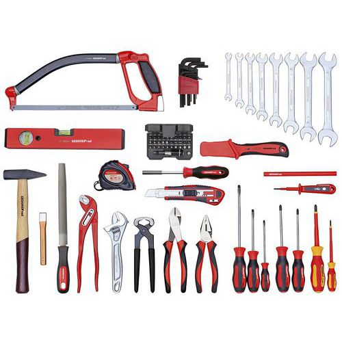 Composition d'outils universels Base 72 pièces R21000072 - GedoreRed