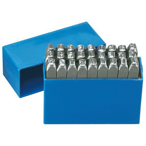 Lettres à frapper 27 pièces 2200-201 - Gedore