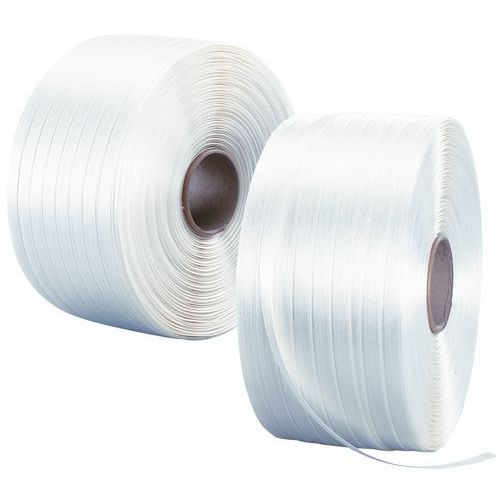 Feuillard textile collé - carton de 2 bobines - Manutan Expert