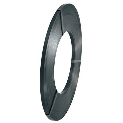Bobine feuillard acier - Galette - Manutan Expert
