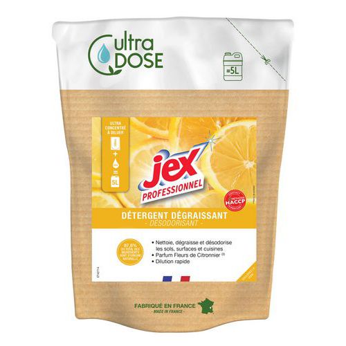 Ultra dose détergent dégraissant désodorisant Fleurs - 500ml - Jex