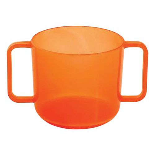 Lot de 6 tasses à anses 20 cl polypropylène Plastorex