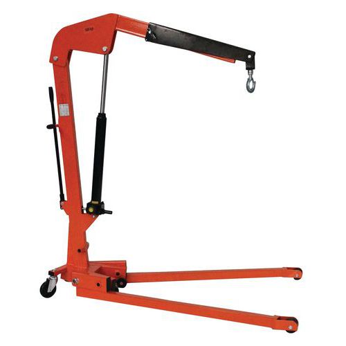 Grue d'atelier pliante à flèche - 3 positions - Force 500 Kg et 1 T