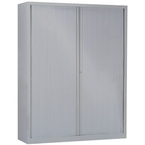 Armoire haute grande largeur à rideaux