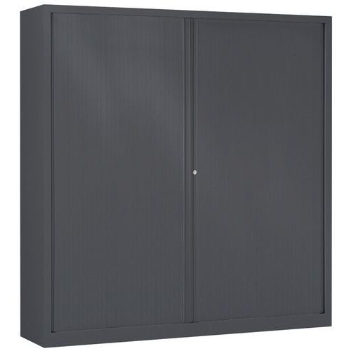 Armoire haute grande largeur à rideaux
