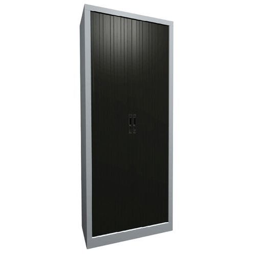 Armoire métal à rideaux PVC à lame recouverte hauteur 198cm