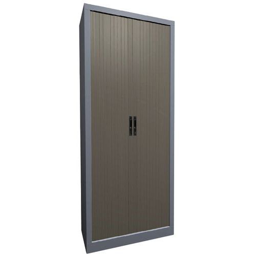 Armoire métal à rideaux PVC à lame recouverte hauteur 198cm