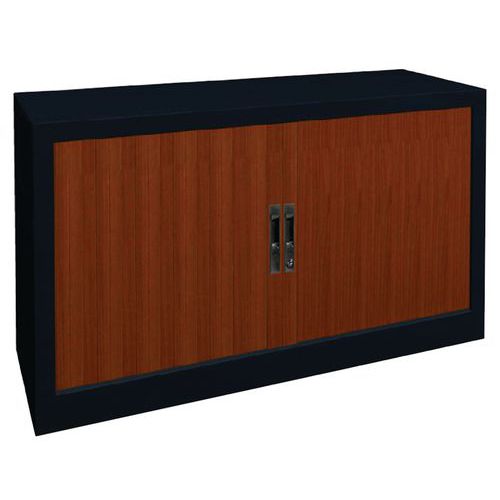 Armoire métal à rideaux PVC à lame recouverte hauteur 69cm