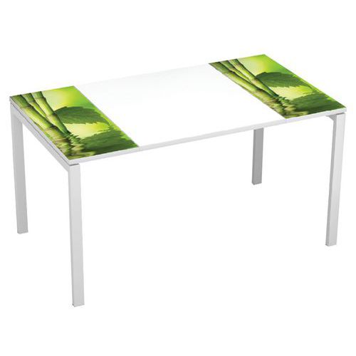 Bureau droit Easy Office Largeur 140 cm - Manutan Expert