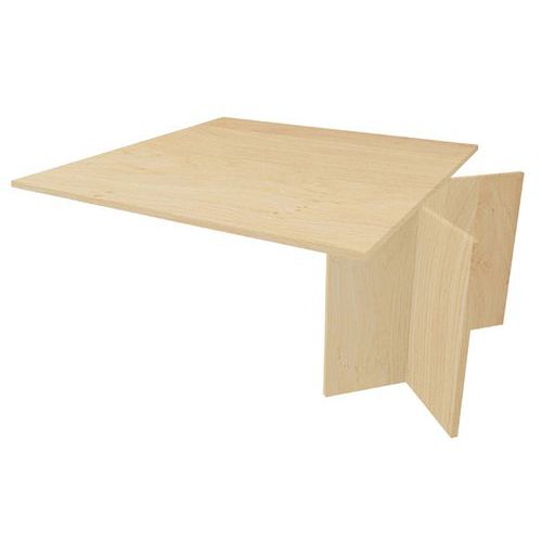 Extension de table de réunion Quatuor - Manutan