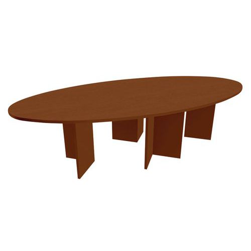 Table de réunion ovale Quatuor - Manutan
