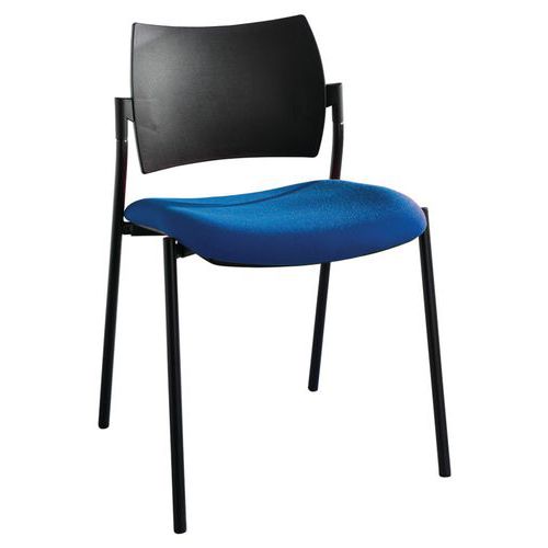 Chaise visiteur dossier polypropylène Tendance