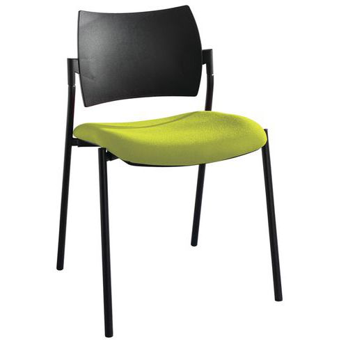 Chaise visiteur dossier polypropylène Tendance