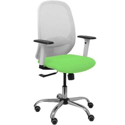 Chaise de bureau Cilanco bras réglable chromé-Piqueras y crespo