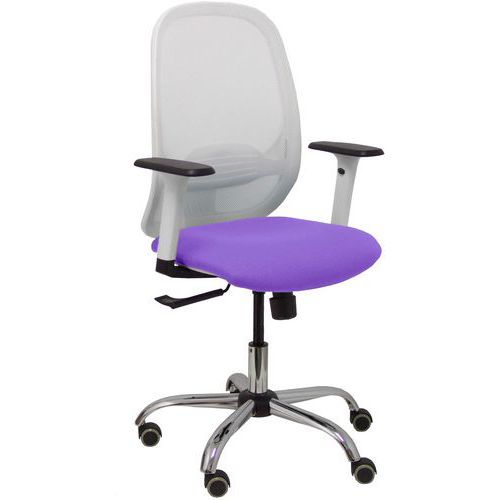 Chaise de bureau Cilanco bras réglable chromé-Piqueras y crespo
