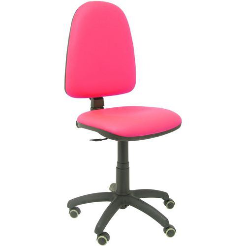 Chaise de bureau Ayna en similicuir - roue parquet - Piqueras y crespo