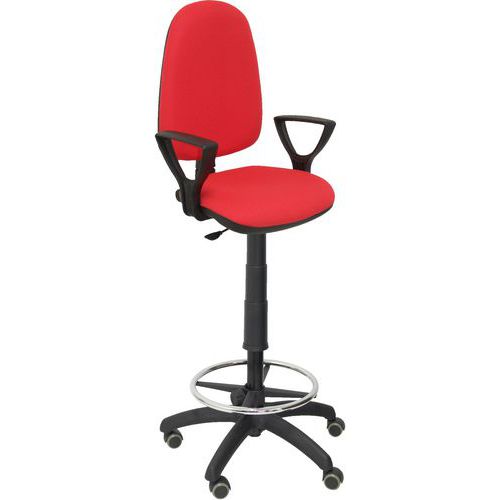 Tabouret Ayna bras fixe - roue pour parquet - Piqueras y crespo