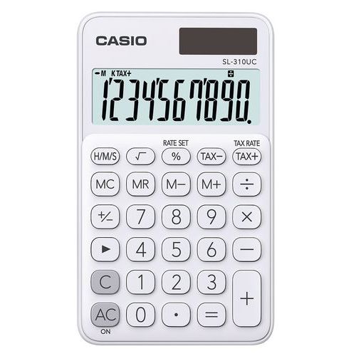Calculatrice de poche - SL-310UC - 10 chiffres - Casio