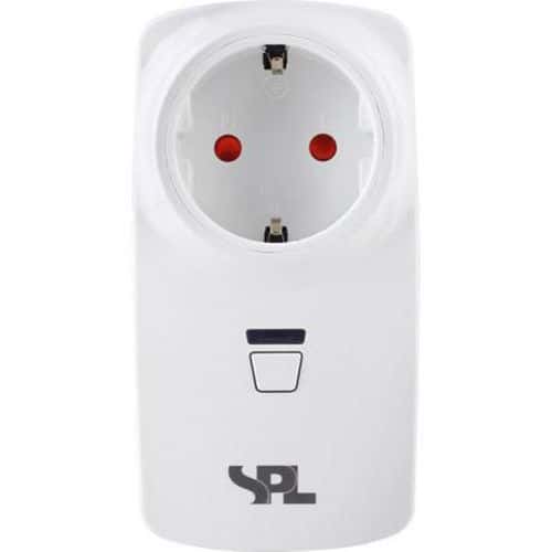 Variateur à brancher avec bouton pour LED 0-75W blanc - SPL
