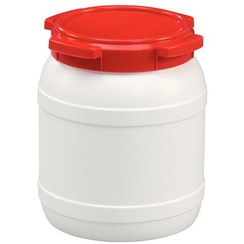 Baril grande ouverture scellable homologué UN-X - 2,9 à 68 L