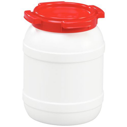 Baril grande ouverture scellable homologué UN-X - 2,9 à 68 L