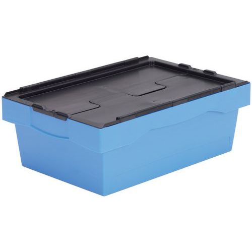 Bac de transport à code couleur - Longueur 600 mm - 38 à 55 L