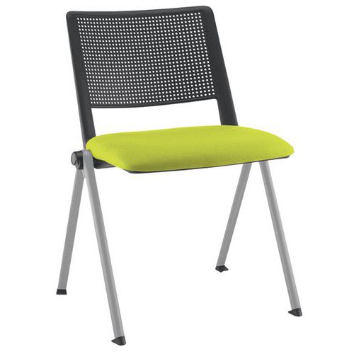 Chaise piètement aluminium Match