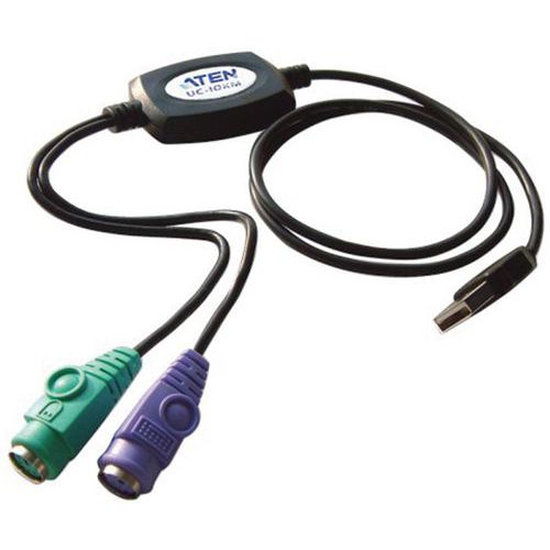 Adaptateur Aten UC10KM USB pour clavier et souris PS2
