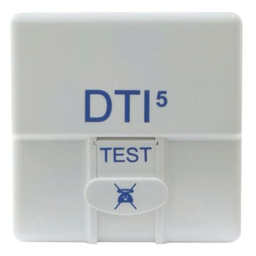 Boitier dti 5 lignes téléphoniques protégé sur rail din