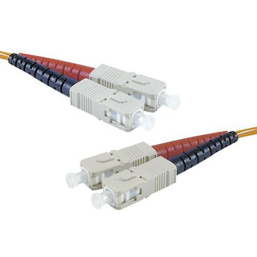 Jarretière duplex 2.0 mm multi OM2 50/125 SC-UPC/SC-UPC 3 m Jarretière duplex 2.0 mm multi OM2 50/125 SC-UPC/SC-UPC 3 m