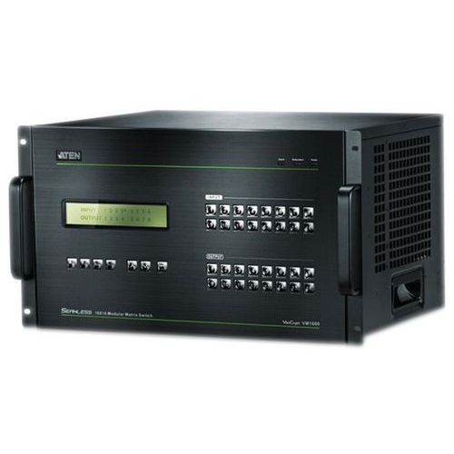 Matrice audio-vidéo ATEN VM1600 16 x 16 à châssis modulaire Matrice audio-vidéo ATEN VM1600 16 x 16 à châssis modulaire
