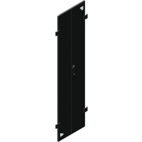 Porte double perforée 24U larg 800 (monte AR)
