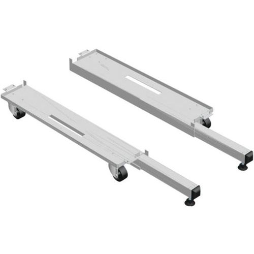 Supports et 4 roulettes pour baie de profondeur 800