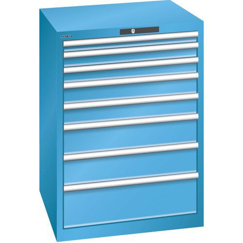 Armoire 8 tiroirs 36x36E  - Capacité 200 kg - Lista