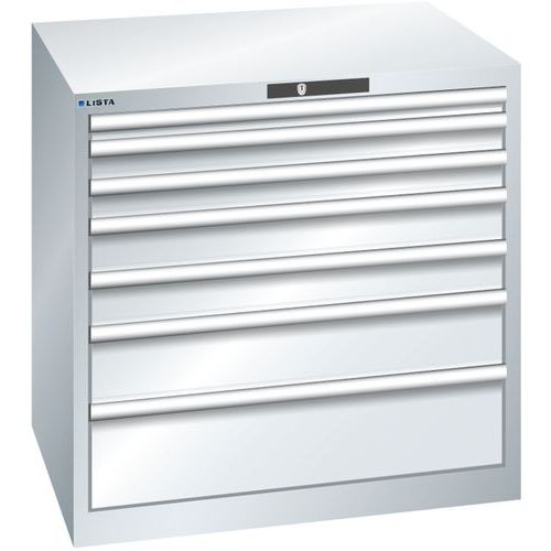 Armoire 7 tiroirs 45x36E - Hauteur 850 mm - Lista