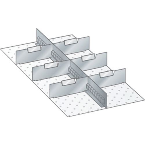 Kit matériel subdivision 18x36E (LxPxH) 306x612x150mm-Lista Kit matériel subdivision 18x36E (LxPxH) 306x612x150mm-Lista