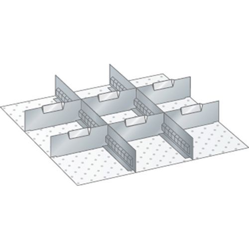 Kit matériel subdivision 27x27E (LxPxH) 459x459x200mm-Lista Kit matériel subdivision 27x27E (LxPxH) 459x459x200mm-Lista