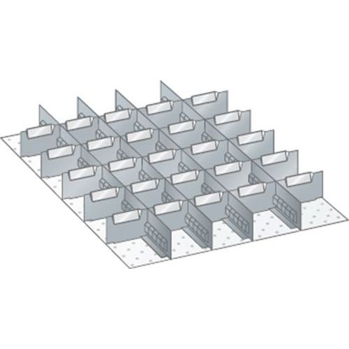 Kit matériel subdivision 27x36E (LxPxH) 459x612x100mm-Lista
