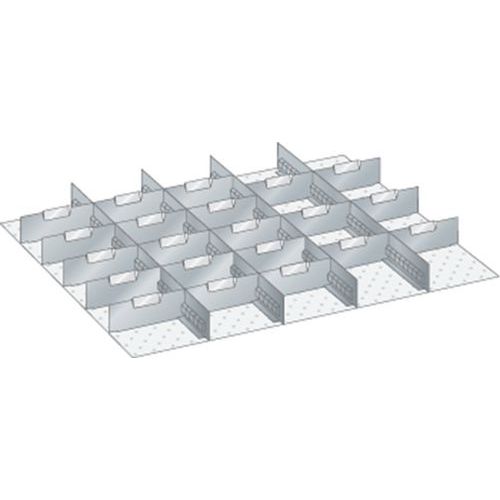 Kit matériel subdivision 45x36E (LxPxH) 765x612x100mm-Lista