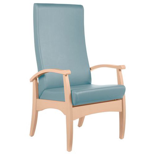 Fauteuil de repos Realty assise/dossier abaka - structure hêtre Sunset Creation