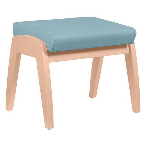 Repose-jambes Realty coussin abaka - structure hêtre Sunset Creation