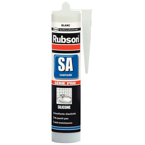 Mastic silicone Sanitaire SA - Rubson Mastic silicone Sanitaire SA - Rubson