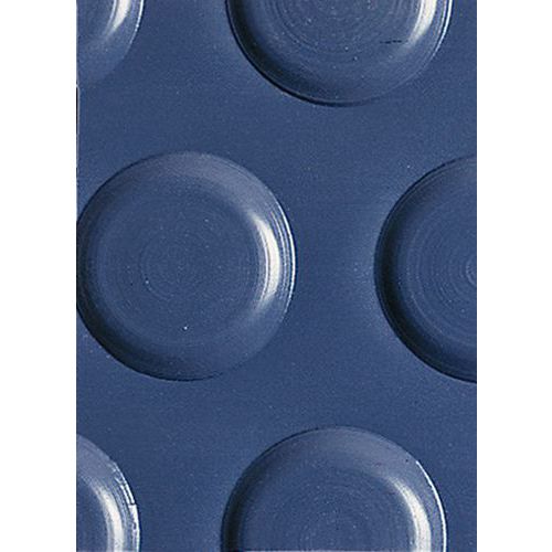 Tapis PVC Flexi Button - Pastilles épaisses - Le mL - Plastex