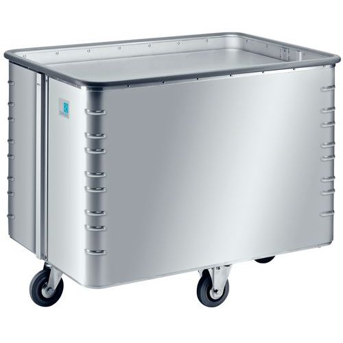 Chariot parois aluminium - Fond remontant
